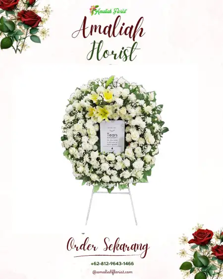 Krans Bunga Duka binong